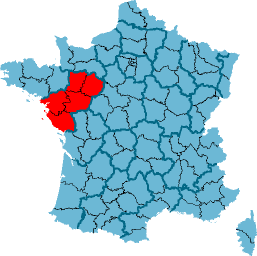La loire carte de france