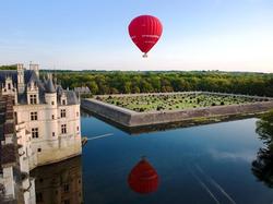 Montgolfière chateau de la loire