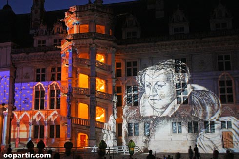 Spectacles nocturnes chateaux de la loire