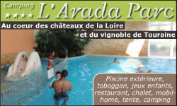 Camping chateau de la loire avec piscine