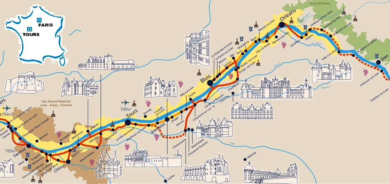 Les plus beaux chateaux de la loire à visiter