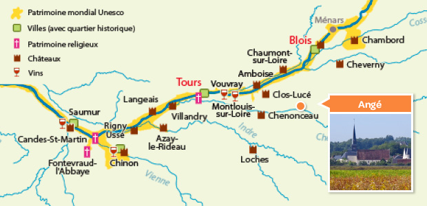 Escale des chateaux de la loire