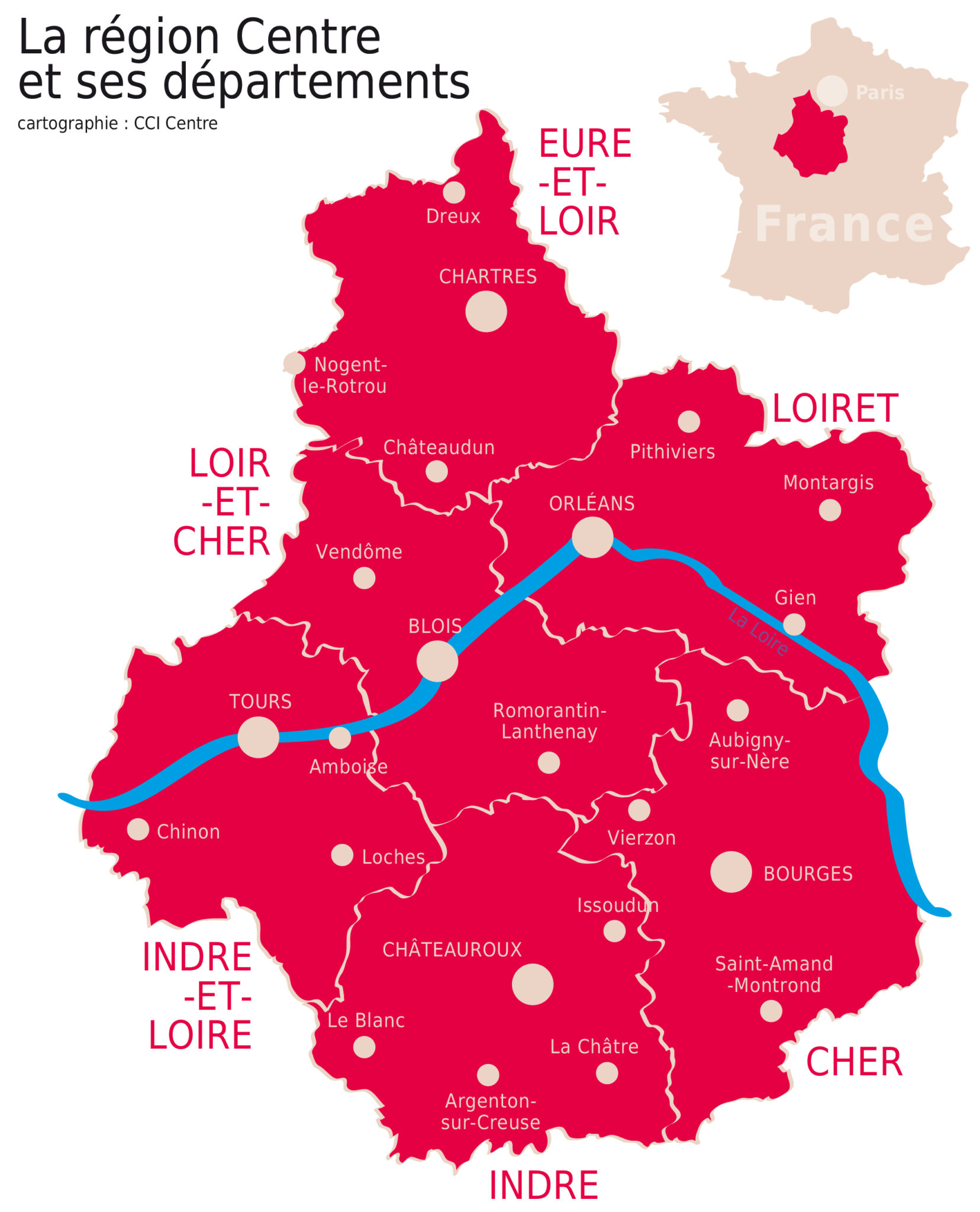 Chateaux region centre