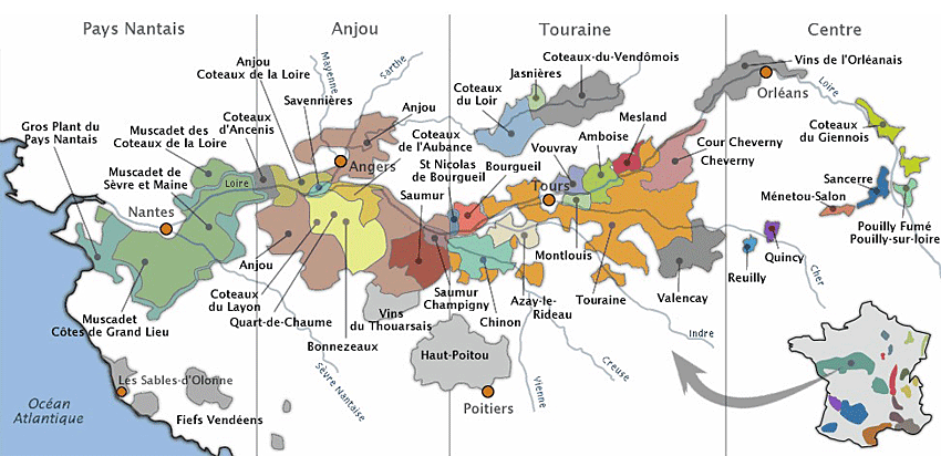 La vallée de la loire