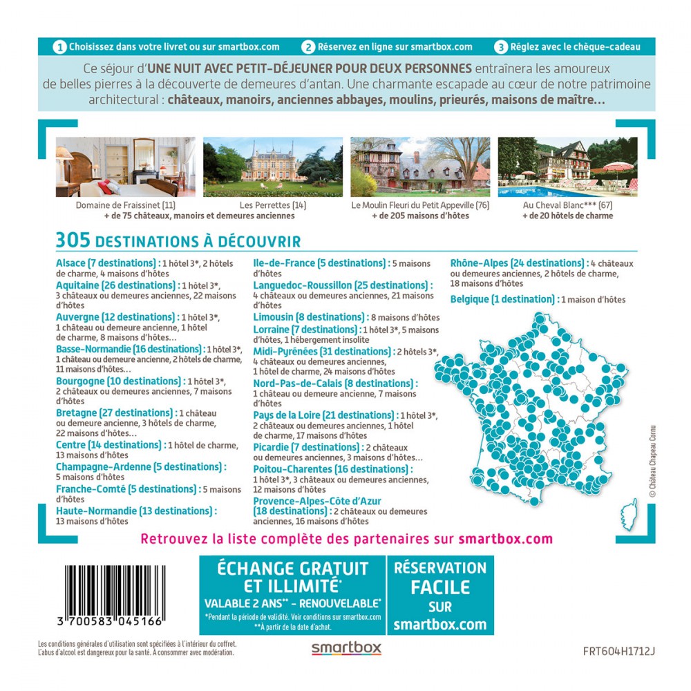 Châteaux et demeures de charme