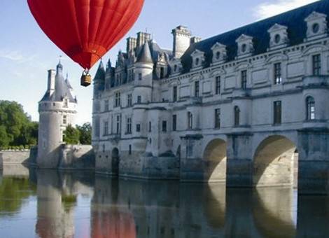 Voyage montgolfiere chateaux de la loire