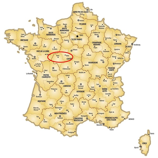 Chateaux de france a visiter