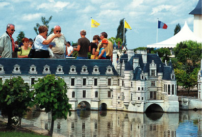 Chateaux de la loire miniatures