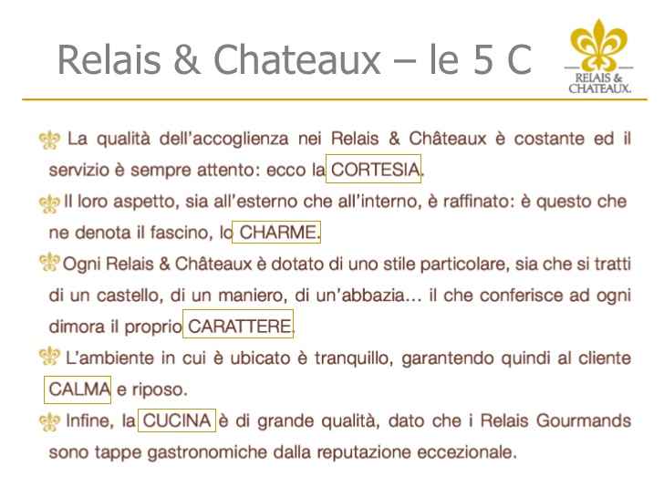 Relais chateaux 5c
