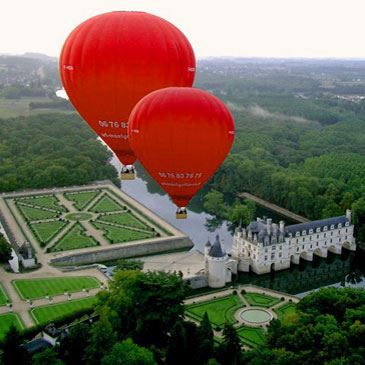 Montgolfière chateau loire