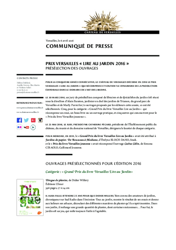 Jardin du chateau de versailles prix