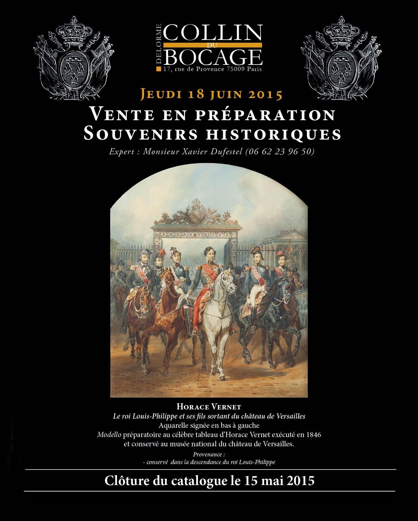 Vente du chateau de versailles