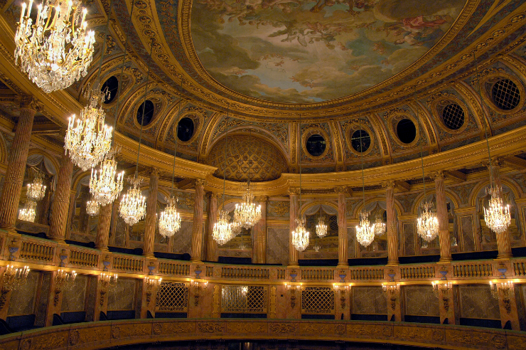 Chateau de versailles pieces