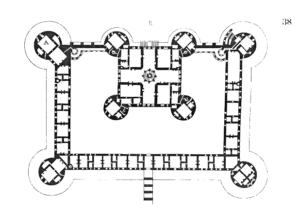 Château de chambord floor plan