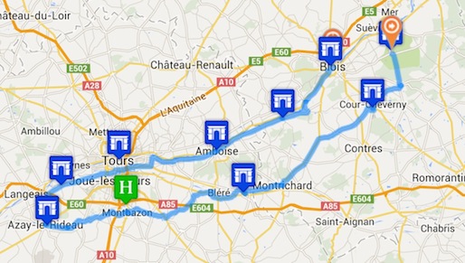 Carte chateaux de la loire pdf