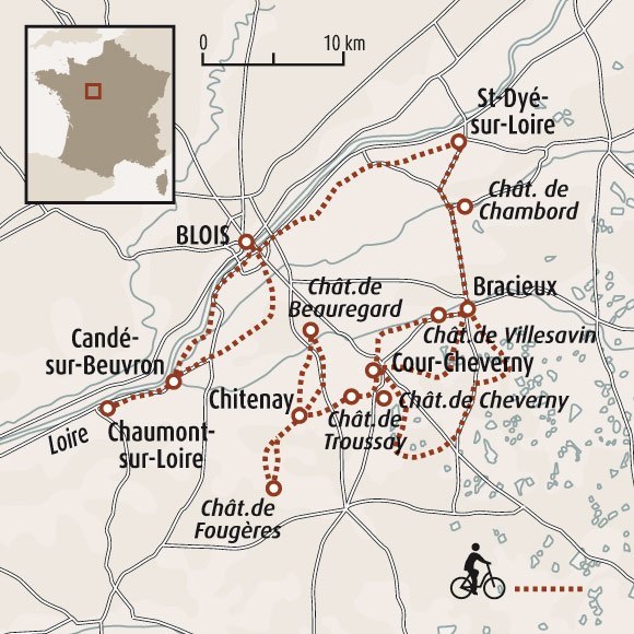 Circuit chateau loire