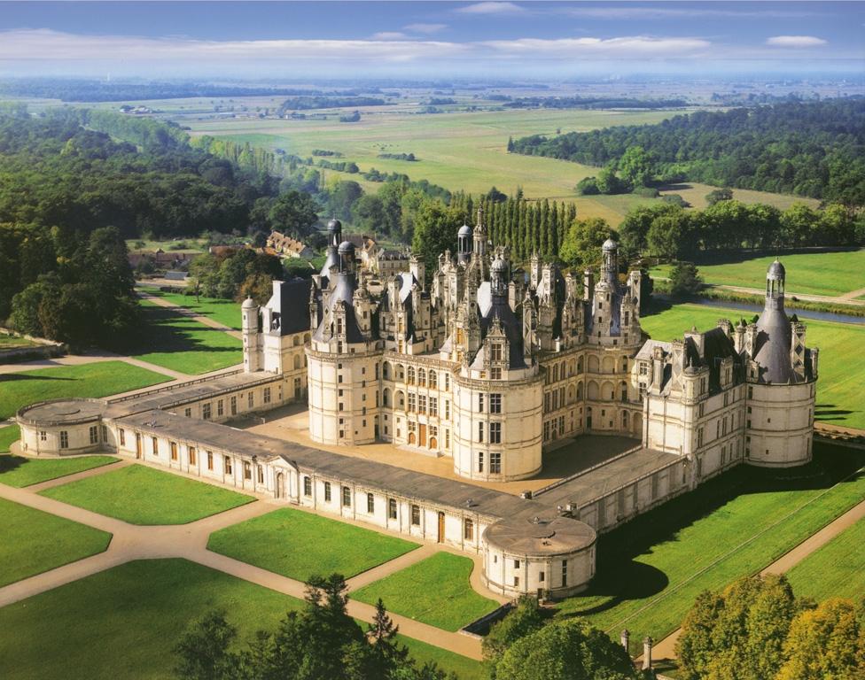 Chateau chambord loire