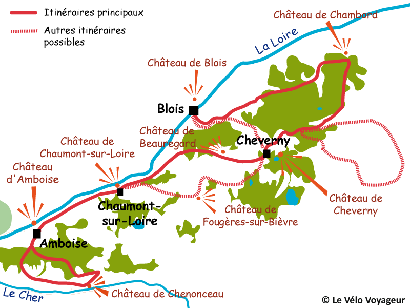 Chateau de la loire circuit 2 jours