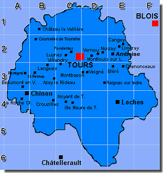 Chateaux indre et loire 37