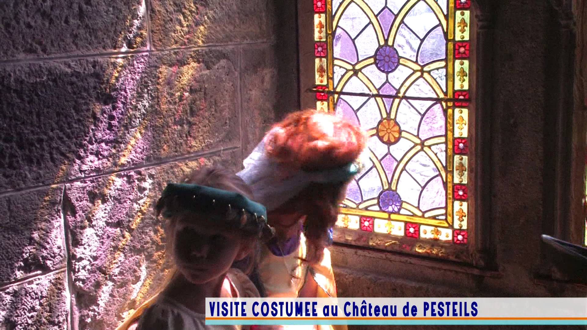 Visite costumée chateau de la loire