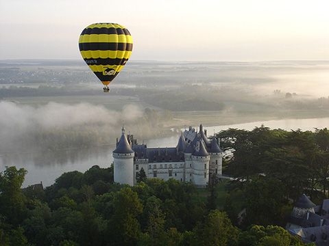 Montgolfière chateau loire