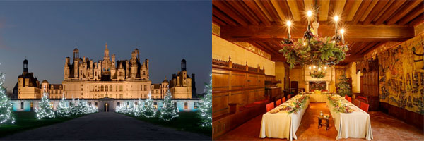 Chateau de la loire noel