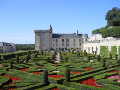Chateau de la loire jardin