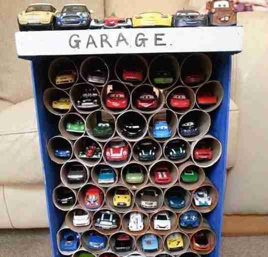 Garage de voiture enfant