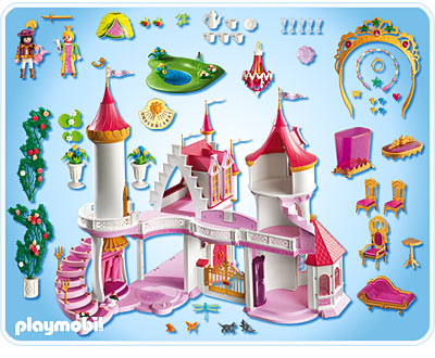 Playmobil grand chateau princesse