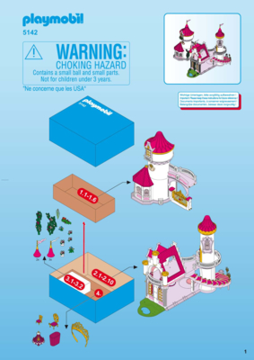 Palais princesses playmobil