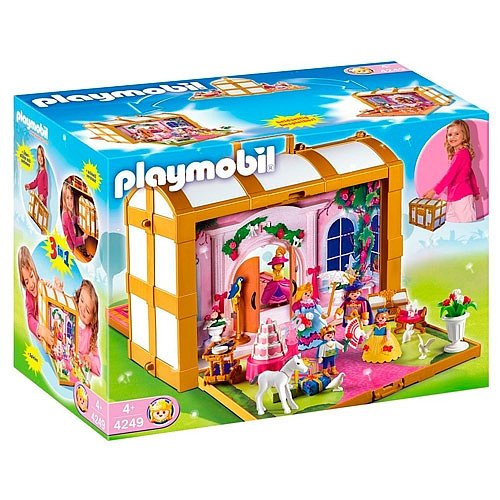 Chateau princesse playmobil transportable